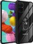 Samsung Galaxy A51 Kılıf Grande Clear Ring Holder Siyah 1