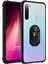 Xiaomi Redmi Note 8 Kılıf Grande Clear Ring Holder Siyah 1