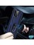Apple iPhone 12 Pro Max Kılıf Military Ring Holder Kırmızı 3