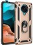 Xiaomi Poco F2 Pro Kılıf Military Ring Holder Gold 1