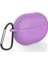 Huawei Freebuds Pro Mat Silikon Kılıf Lila 1