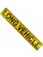 Long Vehichle Yazısı Reflektörlü Fosforlu Şerit Bant 9 cm x 50 cm 2