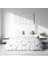 Terrazzo 3D Pamuk Saten Çift Kişilik Nevresim Takımı 3
