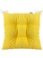 Pofidik Kare Sandalye Minderi 40 x 40 cm Sarı 1
