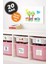 Eğlenceli Büyük Renkli Oyuncak Kutusu Sticker-Organizer Etiket-Renkli Baskılı 20 Parça 1
