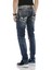 CD593 Neon Turuncu Etiketli Kalın Dikişli Jeans 5