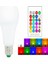 Rgb Uzaktan Kumandalı 10 W LED Ampul 1