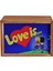 Love Is Tasarımlı Doğal Ahşap Kutulu Kupa Sevgiliye Love Is 3