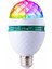 Disko Dönen LED Ampul + Aç - Kapa Fiş Duy Rgb 3W E27 1