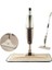 Microfiber Bezli Deterjan Hazneli Sprey Mop Bej + 10 Yedek Bez 1
