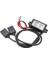 12V Için 5V 3A 15W Dc Dc USB Converter Su Geçirmez Araba Uyumlu Konverter Dönüştürücü 1