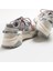 LULEN Buz Multi Sim Yazılı Cırtlı Kadın Spor Sneakers 4
