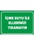 - İçme Suyu İle Ellerinizi Yıkamayın Levhası - Dekote Malzeme 25X35Cm 1
