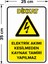 - Elektrik Akımı Kesilmeden Kaynak Tamiri Yapılmaz Levhası - Dekote Malzeme 25X35Cm 2
