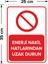 - Enerji Nakil Hatlarından Uzak Durun Levhası - Dekote Malzeme 25X35Cm 2