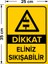- Dikkat Eliniz Sıkışabilir Levhası - Dekote Malzeme 25X35Cm 2