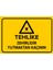 - Tehlike Zehirlidir Yutmaktan Kaçının Levhası - Dekote Malzeme 25X35Cm 1