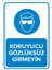 - Koruyucu Gözlüksüz Girmeyin Levhası - Dekote Malzeme 25X35Cm 1