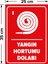 - Yangın Hortumu Dolabı Levhası - Dekote Malzeme 25X35Cm 2