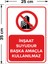 - İnşaat Suyudur Başka Amaçla Kullanılamaz Levhası - Dekote Malzeme 25X35Cm 2