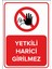 - Yetkili Harici Giremez Levhası - Dekote Malzeme 25X35Cm 1