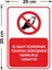 - İş Saati İçerisinde Telefon Görüşmesi Kesinlikle Yasaktır Levhası - Dekote Malzeme 25X35Cm 2