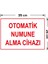 - Otomatik Namune Alma Cihazı Levhası - Dekote Malzeme 25X35Cm 2