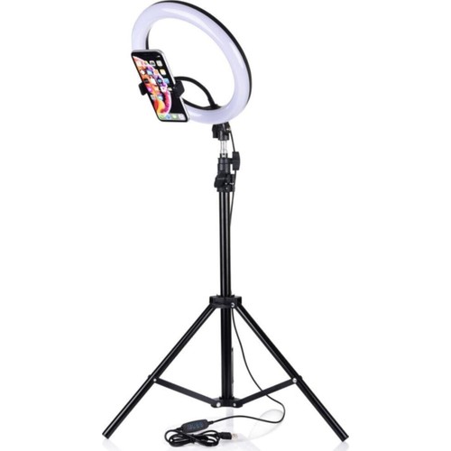 Dymax 10 Inc Ring Light Led Selfie Tripod