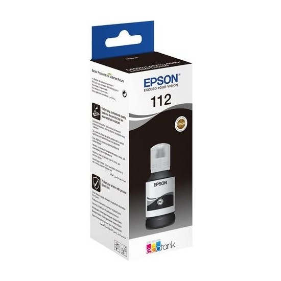 Epson C13T06C14A 112 Orijinal Siyah Mürekkep Kartuş 7.500 Sayfa 127ML