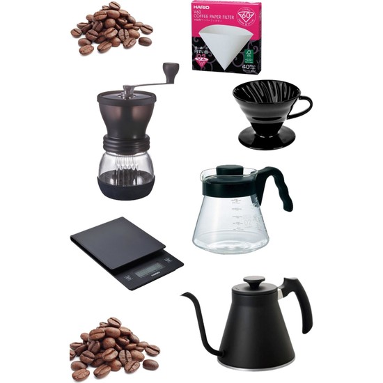 Hario V60 Barista Dripper Premium Starter Set Hario V60 Fiyatı