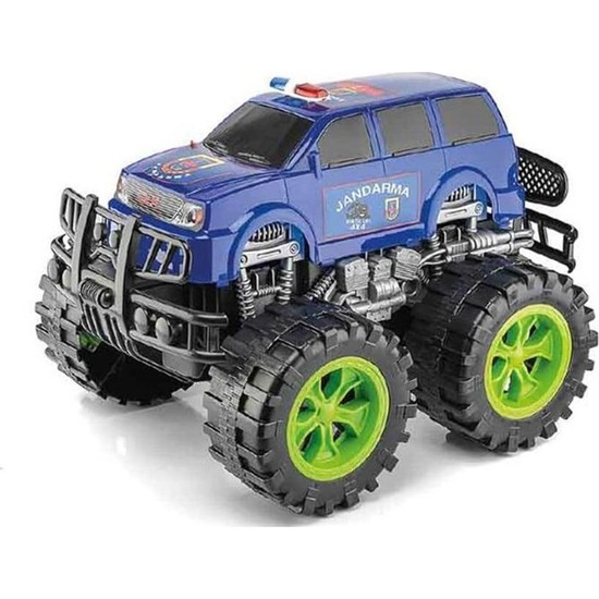 Çlk Toys Oyuncak Fileli Jandarma Jeep Arabası