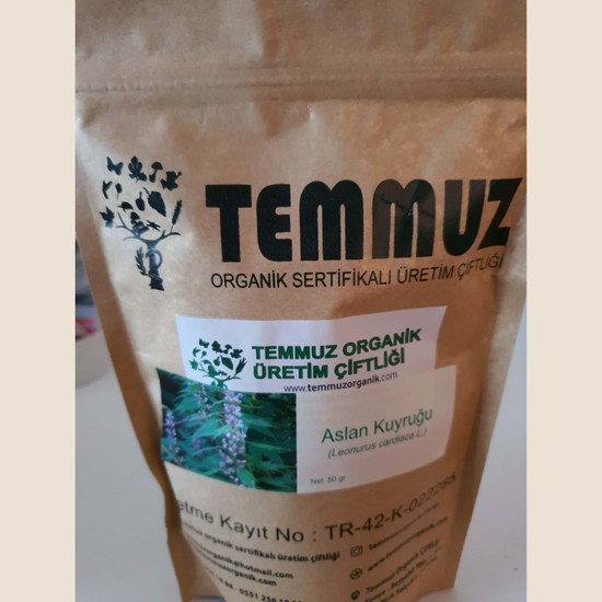 TEMMUZ ORGANİK Aslan Kuyruğu 50 gr