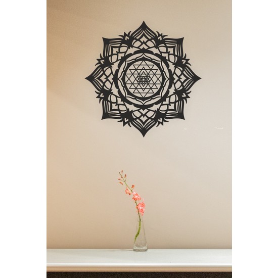 Unt Sri Yantra Mandala Kutsal Geometri Duvar DekoruSüsü, Fiyatı