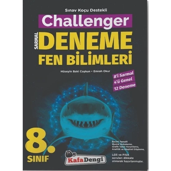 Kafa Dengi Yayınları 8. Sınıf Challenger Fen Bilimleri 12'li Deneme