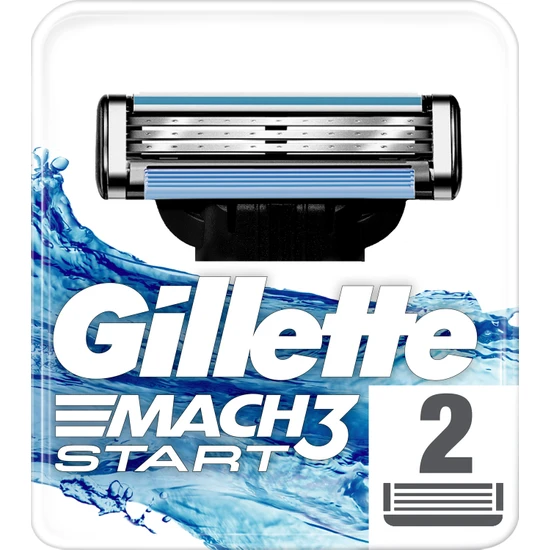 Gillette Mach 3 Start Bıçak 2'li