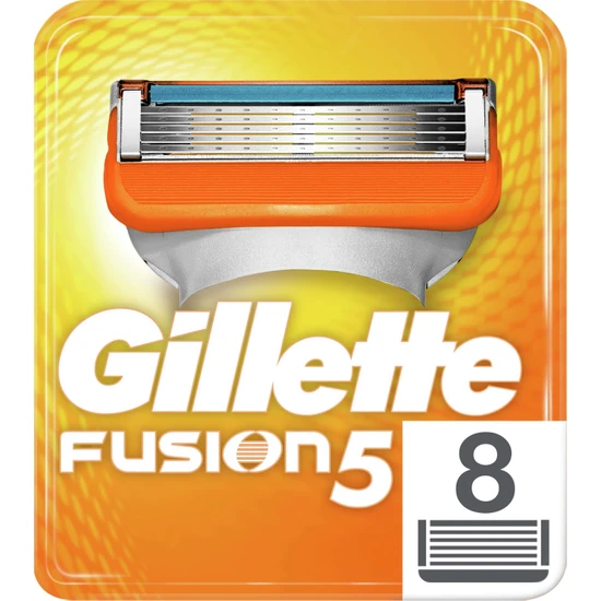 Gillette Fusion Yedek Tıraş Bıçağı 8'li FFU
