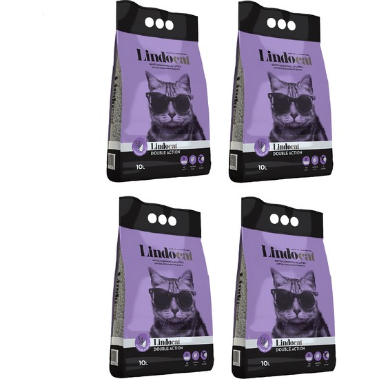 LindoCat Kedi Kumu Lavanta &amp; Argan 4 x 10 lt Fiyatı