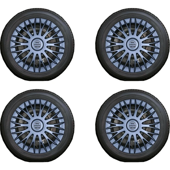 Otoline Skoda 16 Inç 4Lü Set Dayanaklı Jant Kapağı