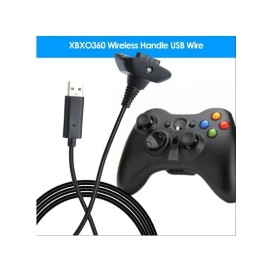 Feza Xbox 360 Kollarına Uygun 1.5m USB Şarj Kablosu