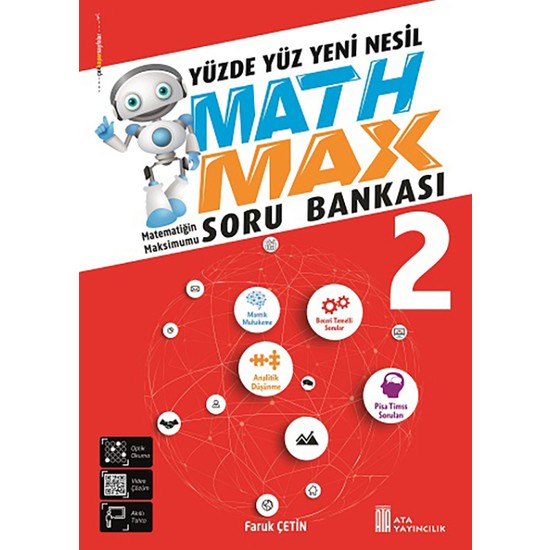 Ata Yayıncılık Math Max 2. Sınıf Yeni Nesil Soru Bankası
