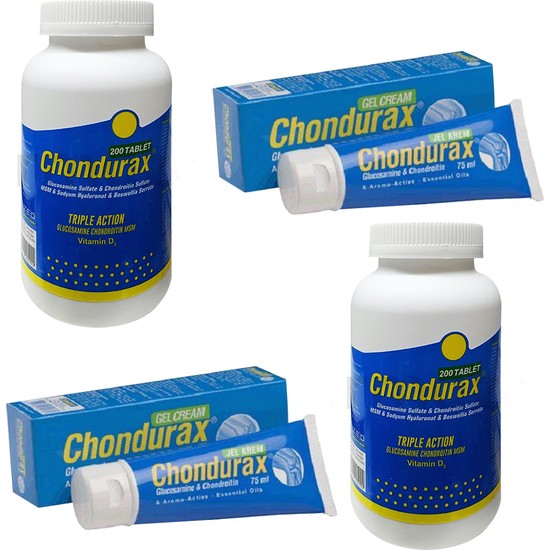 Chondurax Triple Action D3 Vitamin 200 Tablet ve Glucosamine Fiyatı