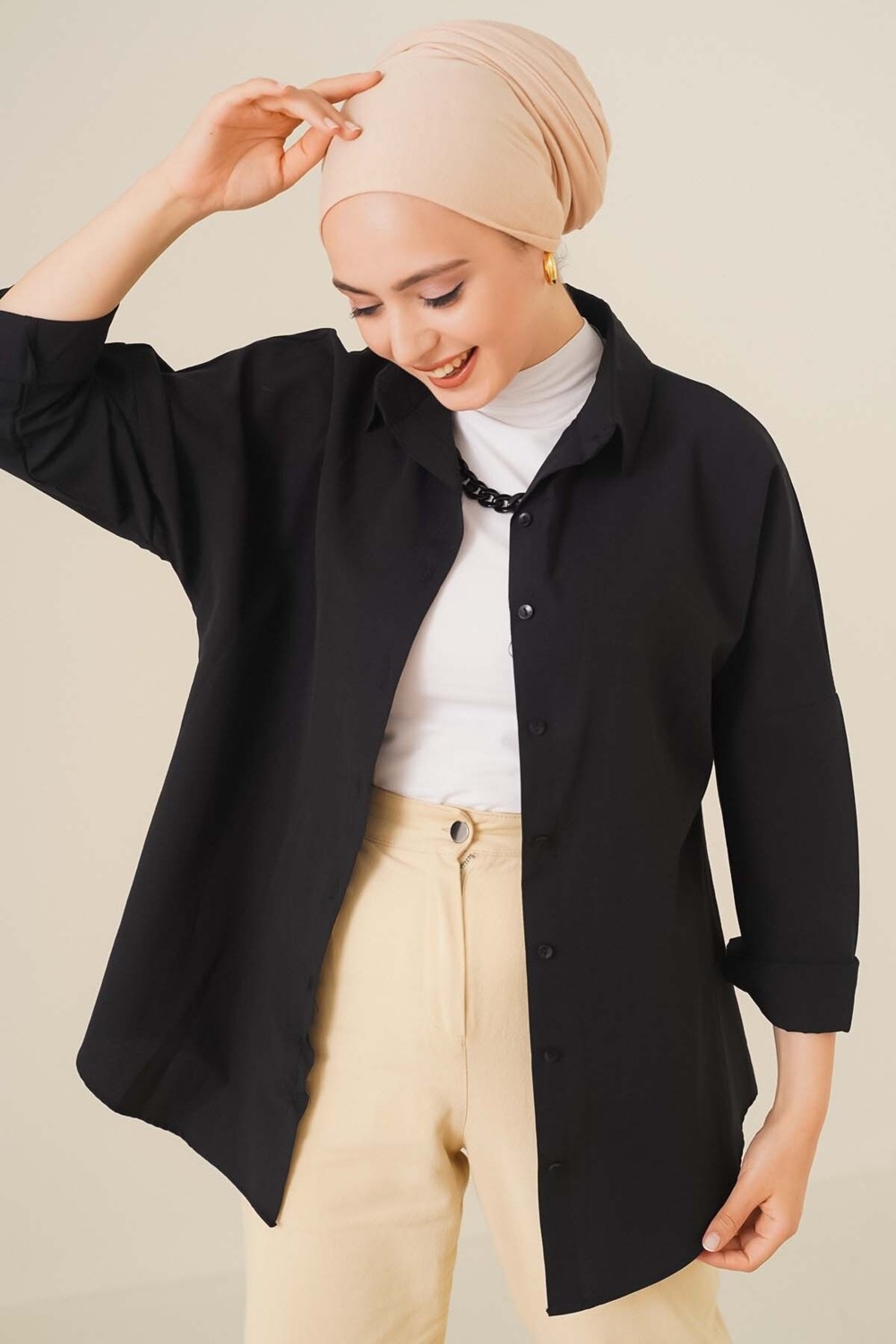 A.A.S.H Oversize Bayan Gömlek görsel 4