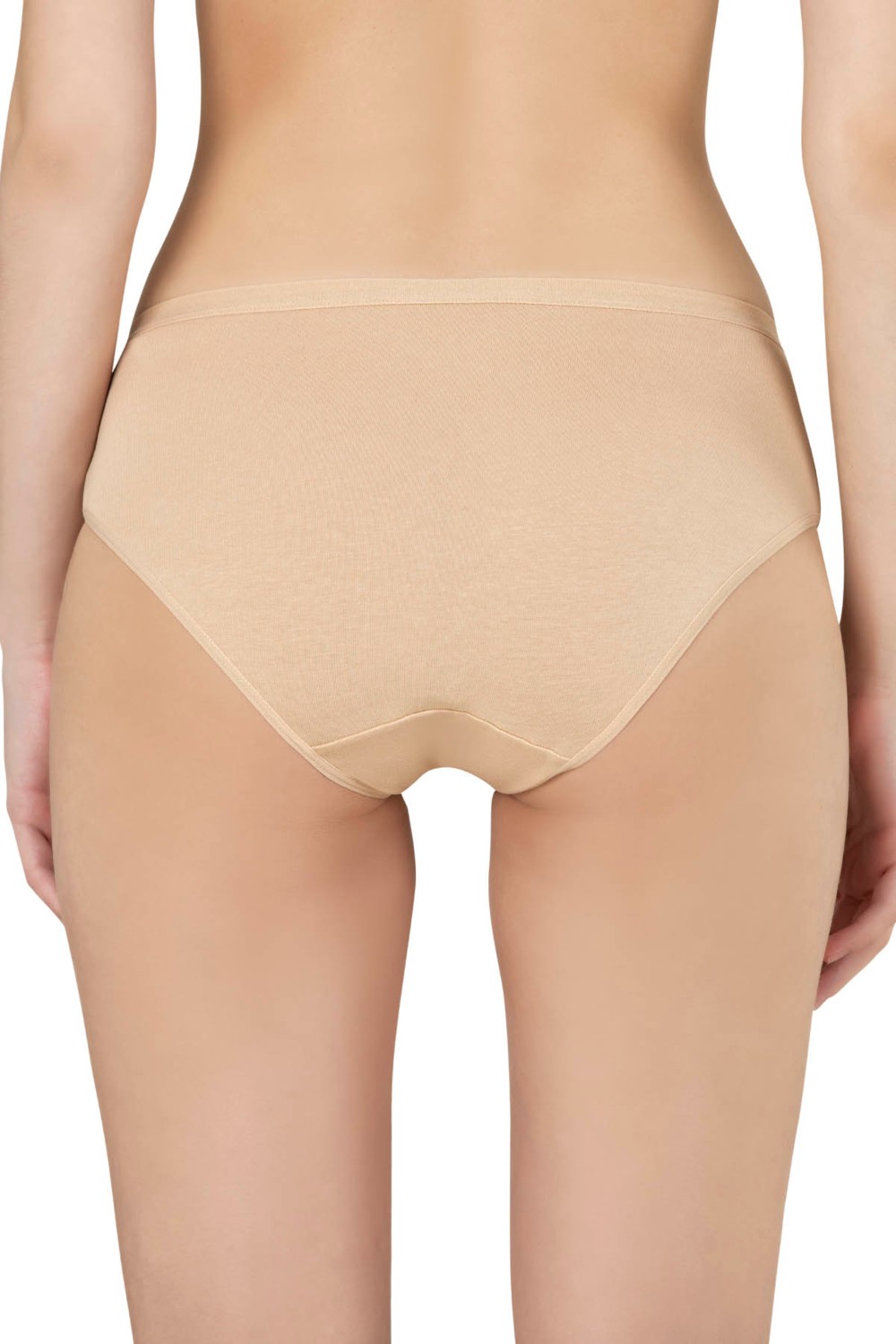 Özkan Underwear Özkan 26800 Kadın 3'lü Paket Pamuklu Büyük Beden Aralığı Esnek Yüksek Bel Battal Boy Bato Külot görsel 3