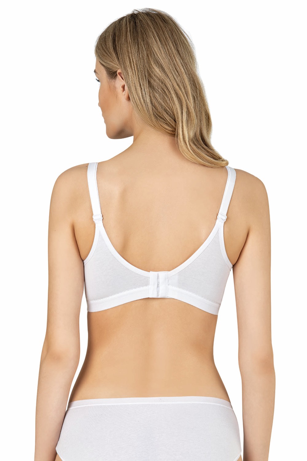 Özkan Underwear Koza 80082 Kadın Pamuklu Boş Kap Balensiz Hamile Lohusa Emzirme Sütyeni görsel 5