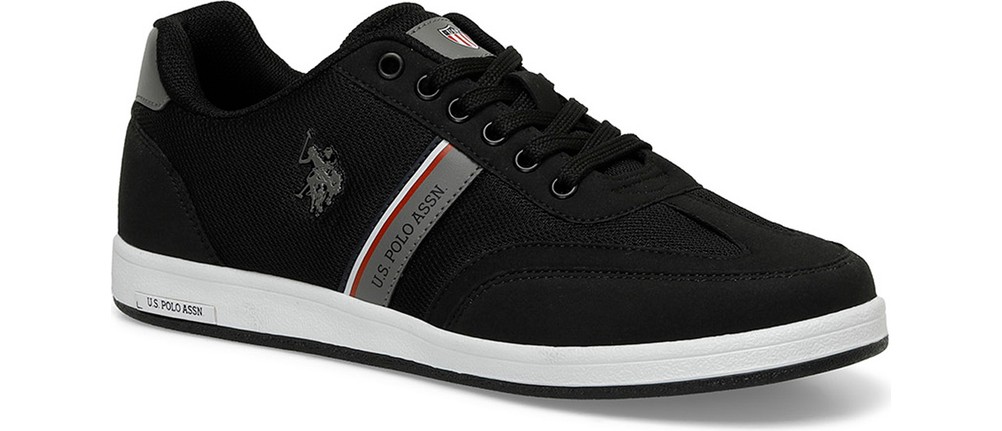 U.S. Polo Assn. Kares 4fx Siyah Erkek Sneaker görsel 2