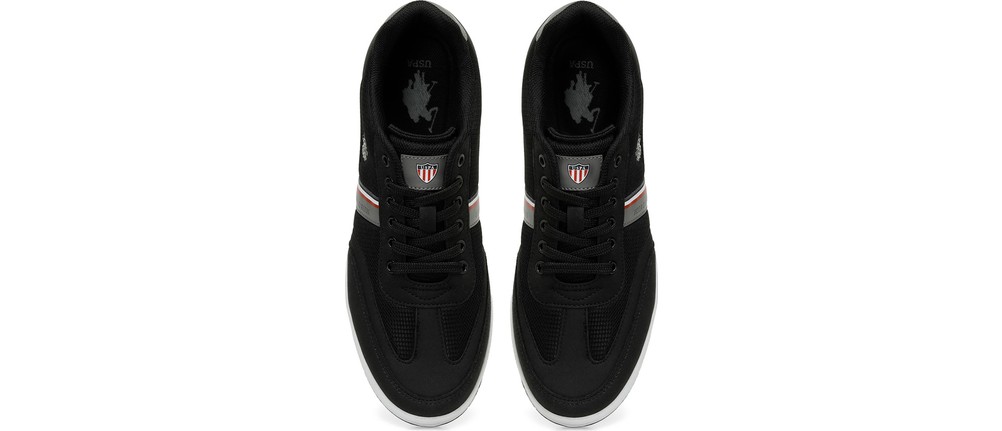 U.S. Polo Assn. Kares 4fx Siyah Erkek Sneaker görsel 4