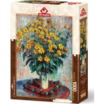 Art Puzzle Kudüs Enginar Çiçekleri, Claude Monet 1000 Parça Puzzle