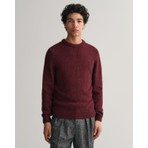 Gant Erkek Kırmızı Regular Fit Bisiklet Yaka Kazak 8040169.604