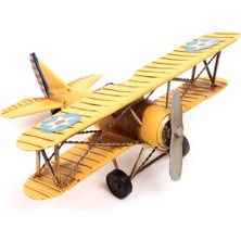 Hediye Sandalı Dekoratif Metal Uçak