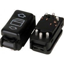 Parçazamanı Mercedes W 124 1985 1995 Sol Arka Cam Açma Kapatma Anahtarı